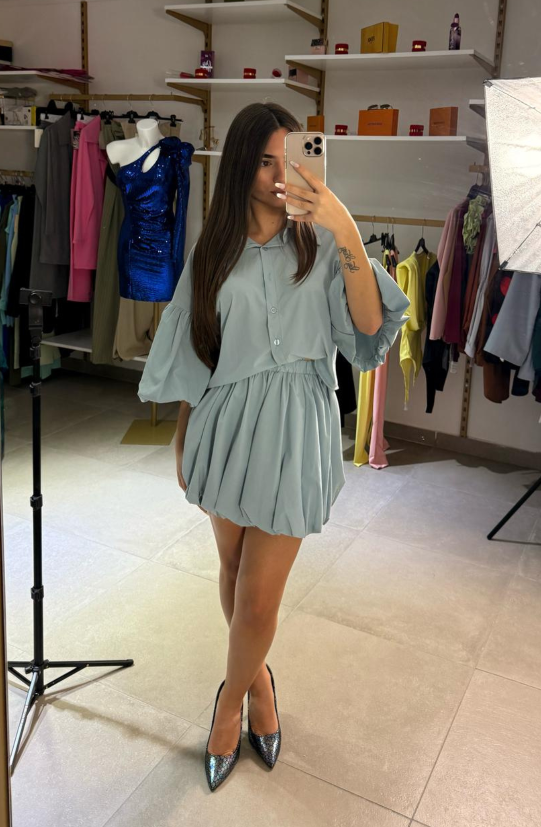 Completo azzurra